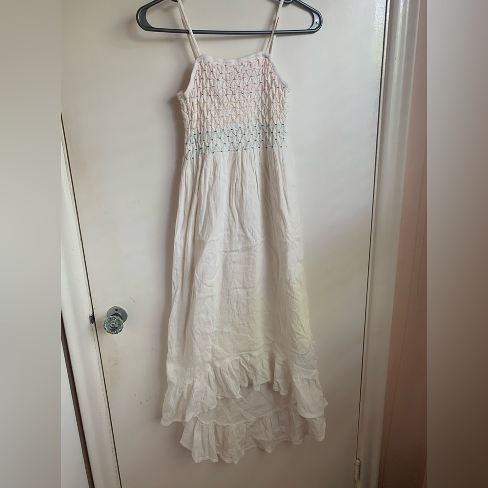 Roxy asymmetrical white dress